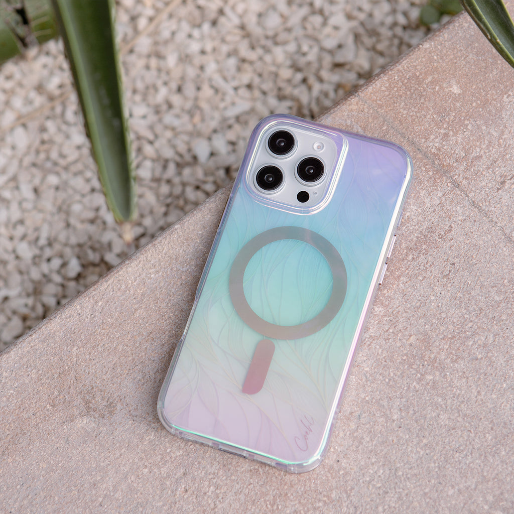 WILLOW— the iPhone 16 Pro case available in iridescent color | Lifestyle image