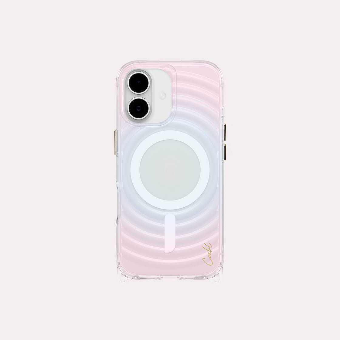 VÉLA iPhone 17 MagClick Case – Rippled Grace