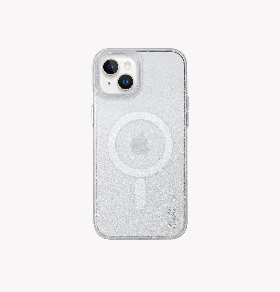 Lumino iPhone 14 Plus Silver MagClick Case