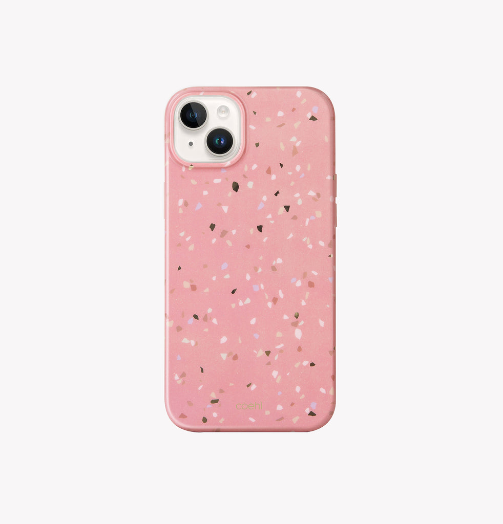 Terrazzo iPhone 14 Plus Pink Case