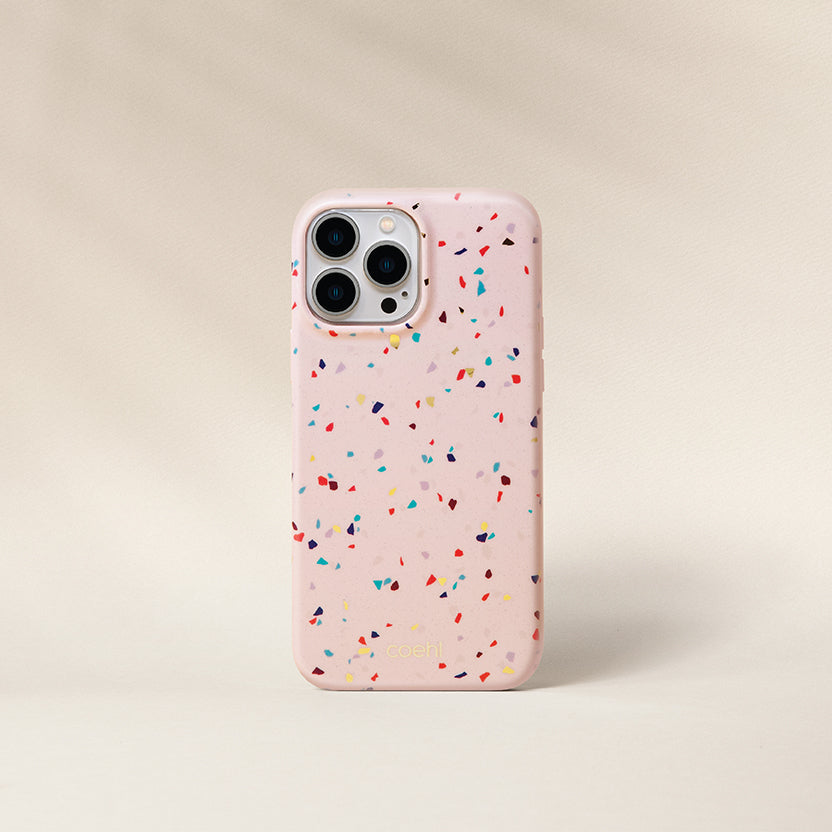 Terazzo iPhone 13 Pro Max Pink Case